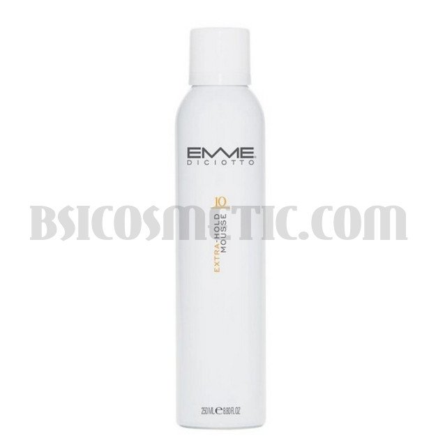 Фиксираща пяна EMME Diciotto 10 EXTRA HOLD MOUSSE Фиксираща пяна EMME Diciotto 10 EXTRA HOLD MOUSSE