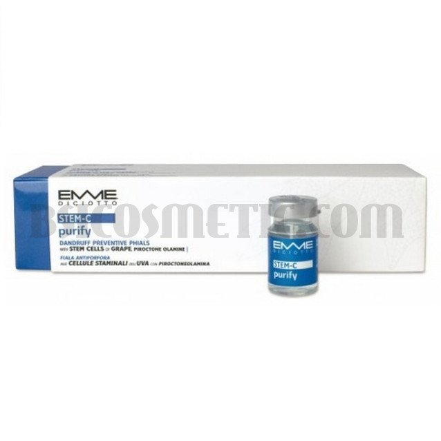 Лосион против пърхот EMME Diciotto Stem-c Purify Dandruff Preventive Phials 10 ml