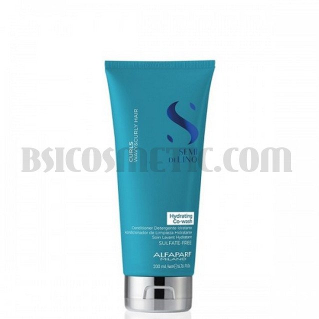 Дълбоко хидратиращ измиващ крем-балсам Alfaparf Semi di Lino Curls Hydrating Go-Wash