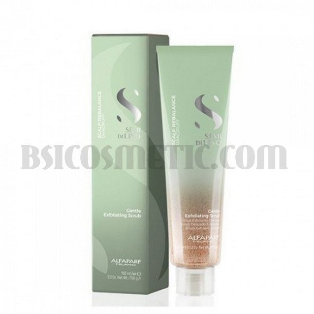 Ексфолираща скраб против пърхот Alfaparf Semi di Lino Scalp Rebalance Gentle Exfoliating Scrub