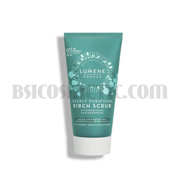 Дълбоко почистваща еко - скраб с бреза за мазна и комбинирана кожа Lumene PUHDAS Deeply Purifying Birch Scrub Дълбоко почистваща еко - скраб с бреза за мазна и комбинирана кожа Lumene PUHDAS Deeply Purifying Birch Scrub