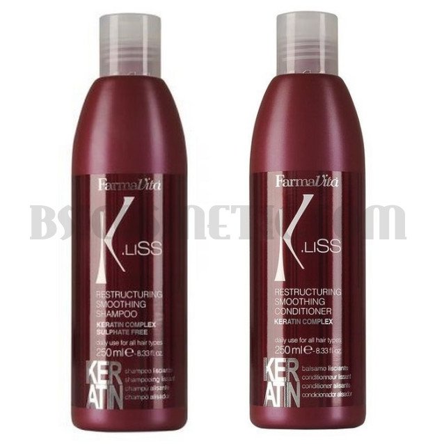 Комплект FarmaVita K.Liss Шампоан + Балсам