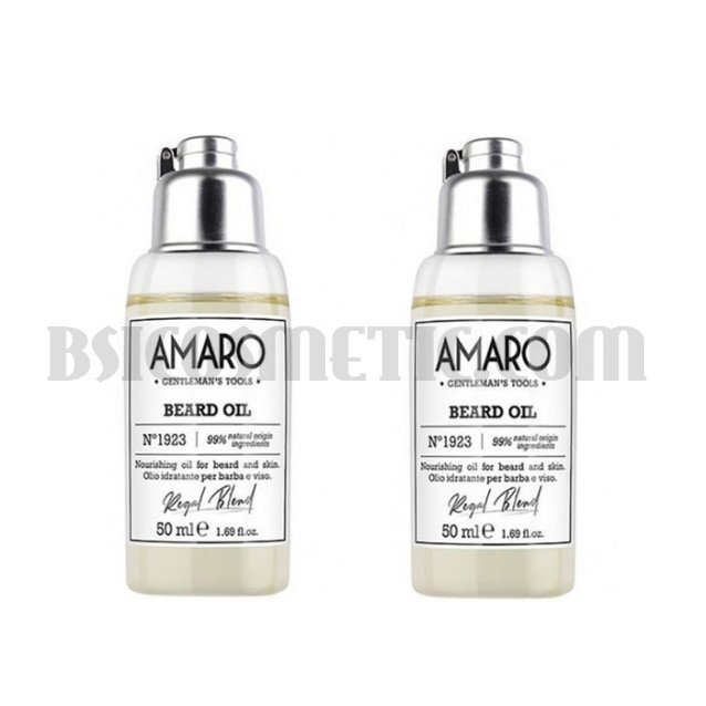 Комплект Подхранващо олио за брада Amaro Bread Oil - 2 броя