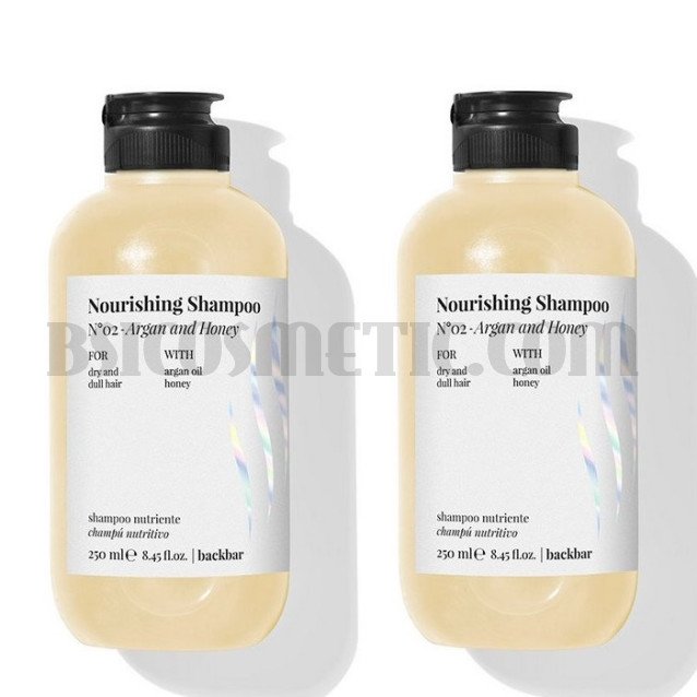 Комплект 2 броя Хидратиращ шампоан Farmavita Backbar Nourishing Shampoo 250мл.