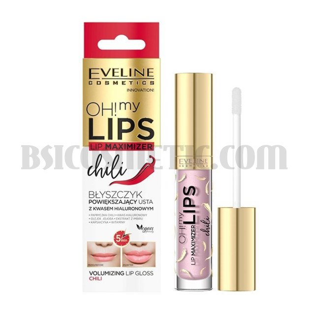 Гланц за уголемяване на устните с чили Eveline OH! My Lips Lip Maximizer Chili Гланц за уголемяване на устните с чили Eveline OH! My Lips Lip Maximizer Chili