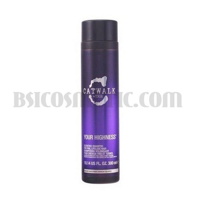 Шампоан за обем и плътност на фина безжизнена коса TiGi CATWALK - YOUR HIGHNESS SHAMPOO