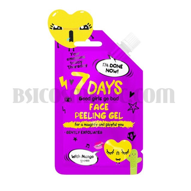 Пилинг гел за лице 7DAYS
