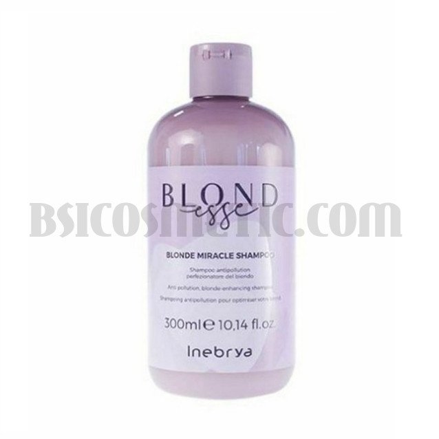 Хелатиращ, подсилващ русото шампоан Inebrya BLONDE MIRACLE SHAMPOO Хелатиращ, подсилващ русото шампоан Inebrya BLONDE MIRACLE SHAMPOO
