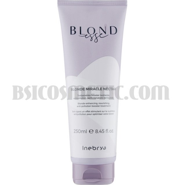 Inebrya BLONDE MIRACLE NECTAR Подхранваща и подсилваща русото бустър терапия