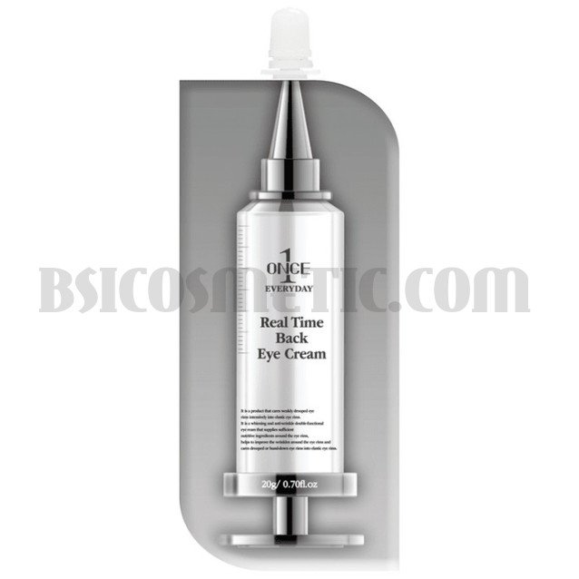 Подмладяващ околоочен крем с муцин от Охлюви Chamos Once Everyday Real Time Back Eye Cream Подмладяващ околоочен крем с муцин от Охлюви Chamos Once Everyday Real Time Back Eye Cream