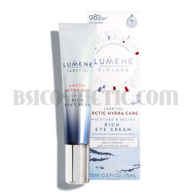 Хидратиращ и успокояващ крем за околоочен контур Lumene Arctic Hydra Care Moisture & Relief Rich Eye Cream