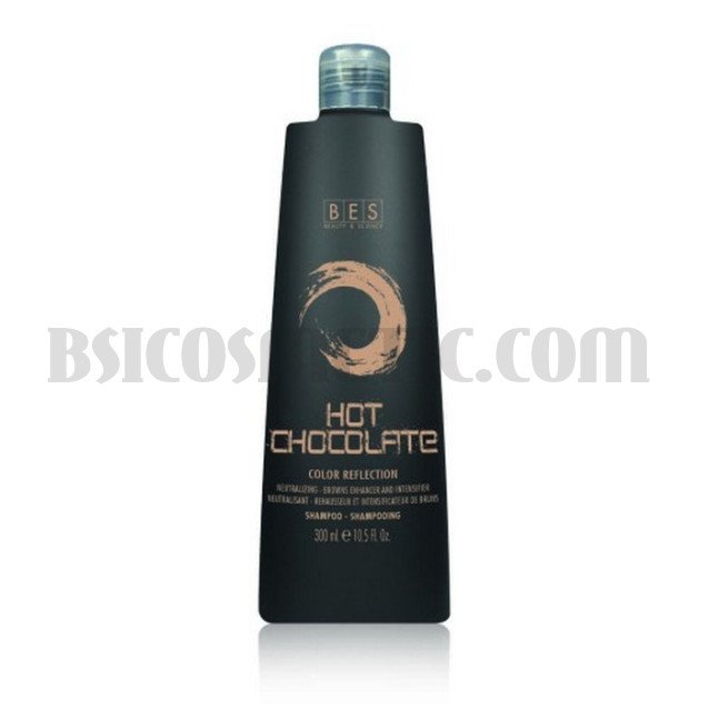 Оцветяващ шампоан с тониращо действие в шоколадов цвят BES Hot Chocolate