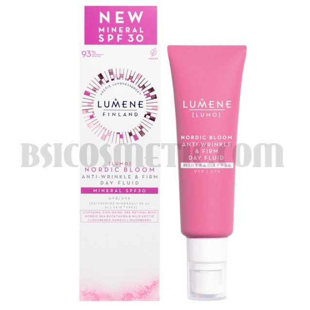 Защитен лифтинг крем с минерален филтър SPF 30 Lumene Lumo NORDIC BLOOM