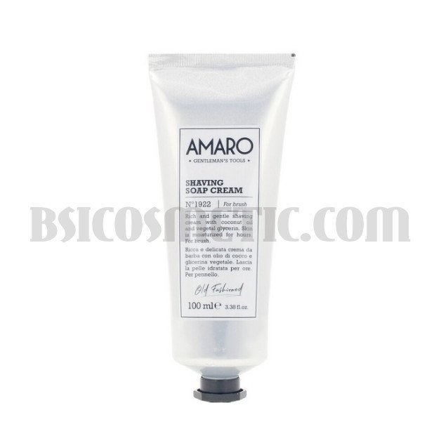 Кремообразен сапун за бръснене AMARO Shaving  Soap Cream Кремообразен сапун за бръснене AMARO Shaving  Soap Cream