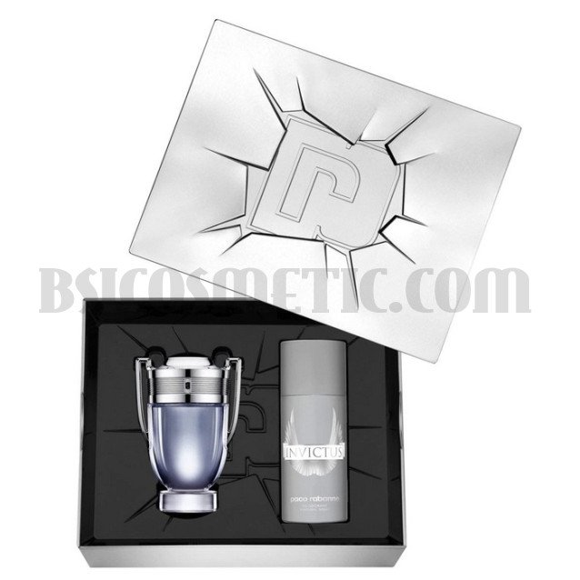 Paco Rabanne Invictus за мъже комплект - EDT