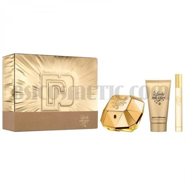 Paco Rabanne Lady Million EDP - Дамски комплект Paco Rabanne Lady Million EDP - Дамски комплект