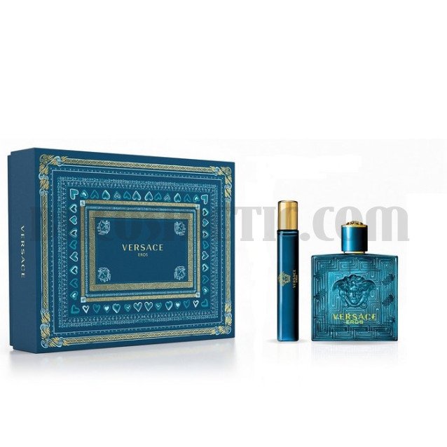 Versace Eros EDP - Мъжки комплект