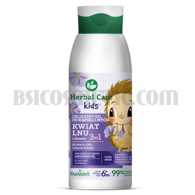Детски деликатен измивен гел 3 в 1 Farmona Herbal Care Kids Детски деликатен измивен гел 3 в 1 Farmona Herbal Care Kids
