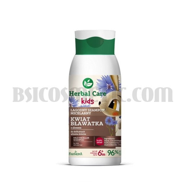 Детски мицеларен шампоан Farmona Herbal Care Kids Mild Micelar Shampoo Детски мицеларен шампоан Farmona Herbal Care Kids Mild Micelar Shampoo