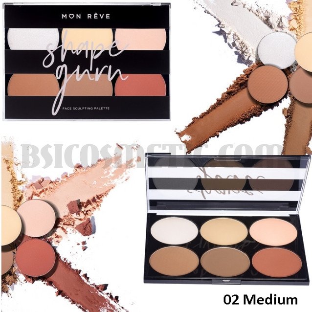 Контурираща палитра Mon Reve Shape Guru Palettes Контурираща палитра Mon Reve Shape Guru Palettes