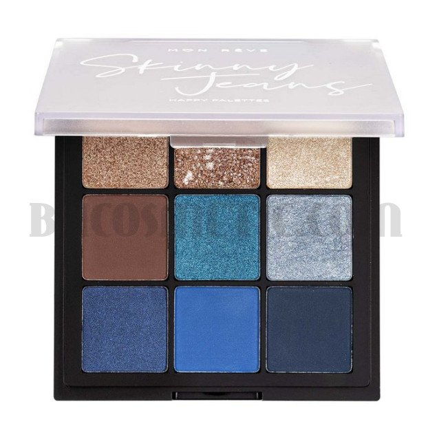 Палитра сенки за очи 9 цвята Mon Reve Skinny Jeans Happy Palettes Палитра сенки за очи 9 цвята Mon Reve Skinny Jeans Happy Palettes