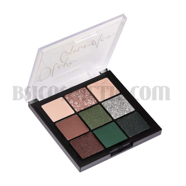Палитра сенки за очи 9 цвята Mon Reve Olive Garden Happy Palettes