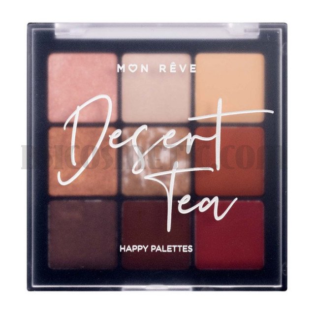 Палитра сенки за очи 9 цвята Mon Reve Desert Tea Happy Palettes Палитра сенки за очи 9 цвята Mon Reve Desert Tea Happy Palettes