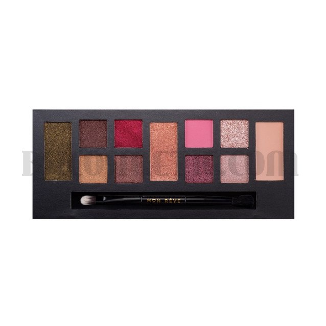 Палитра сенки за очи 11 цвята Mon Reve Rose Champagne Eyeshadow Palette