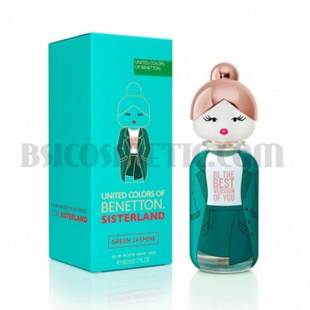 Benetton Sisterland Green Jasmine за жени EDT