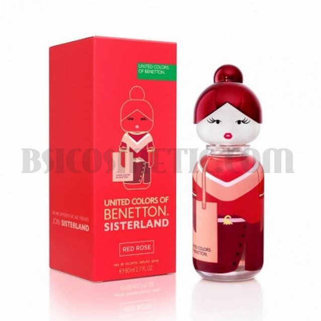 Benetton Sisterland Red Rose за жени EDT Benetton Sisterland Red Rose за жени EDT