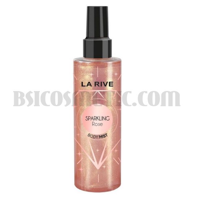 LA RIVE SPARKLING ROSE Парфюмен спрей за тяло с деликатен блясък
