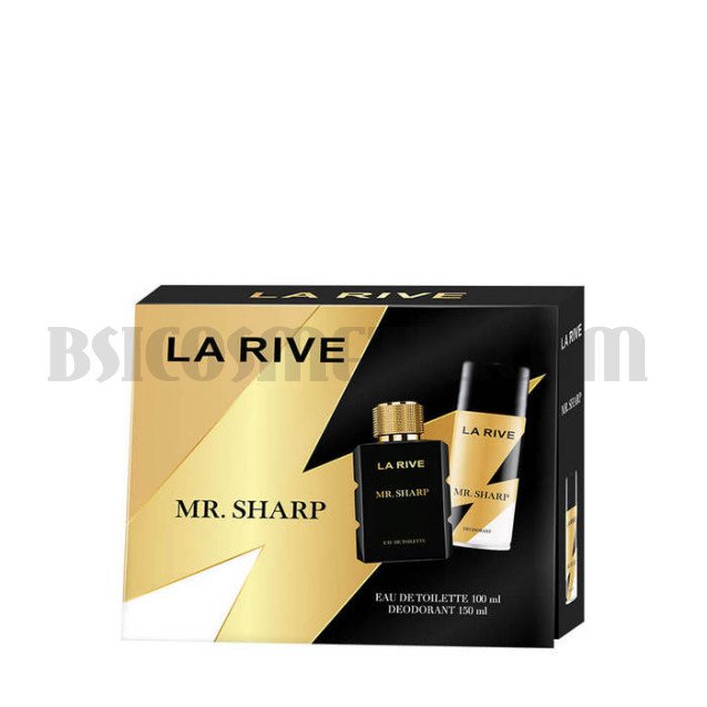 La Rive Комплект Mr. Sharp /EDT 100 мл + дезодорант 150 мл/