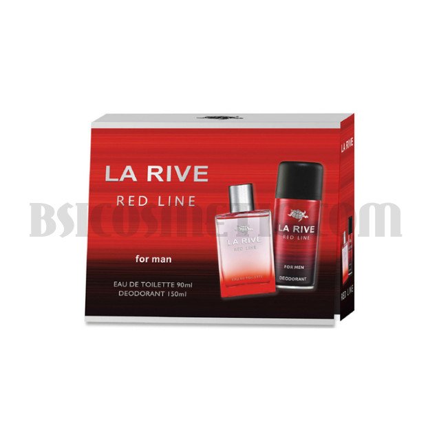 La RIve Комплект Red Line /EDT 90 мл + дезодорант 150 мл/