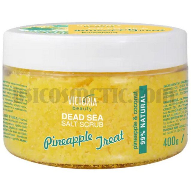 Victoria Beauty Dead Sea Скраб за лице и тяло с ананас