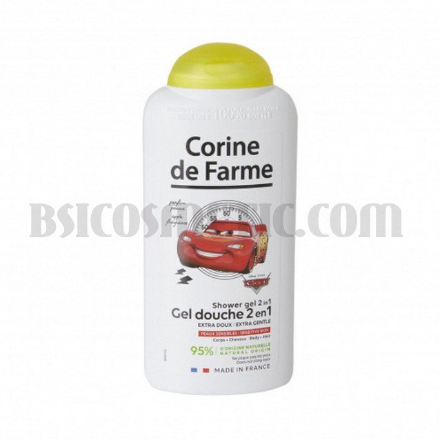 Corine de Farme 2 в 1 Шампоан и душ гел Disney Pixar CARS