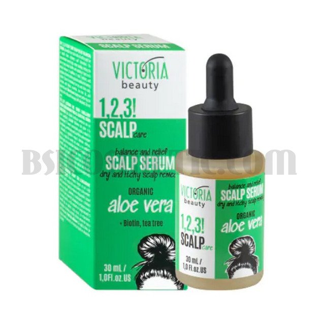 Victoria Beauty 1,2,3!Scalp Care Серум за сух скалп