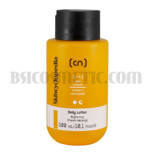 Skincyclopedia Лосион за тяло 5% озаряващ комплекс от витамин C,E и ниацинамид
