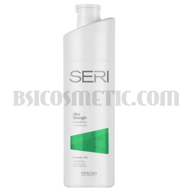 SERI Ultra Strength Шампоан за всеки тип коса Keravin-Pro