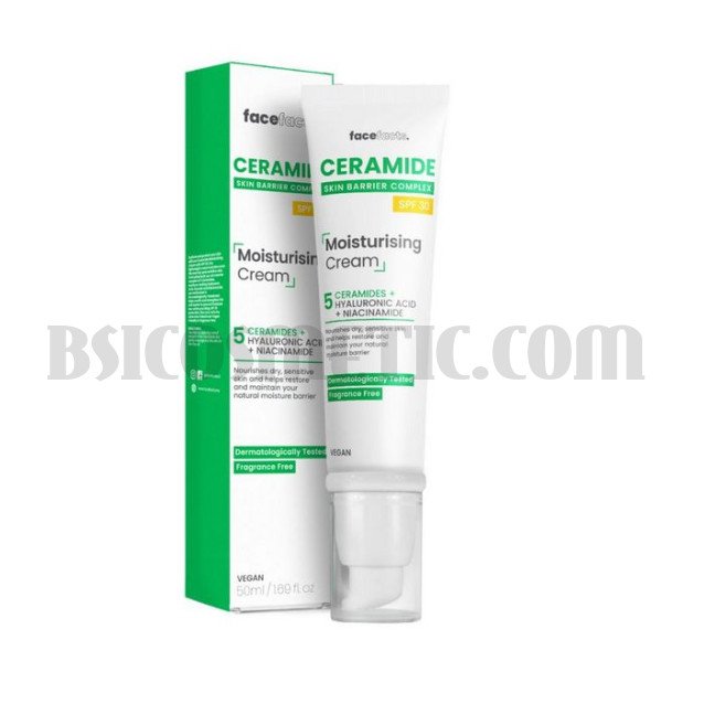 Facefacts Ceramide Хидратиращ крем за лице със серамиди SPF 30