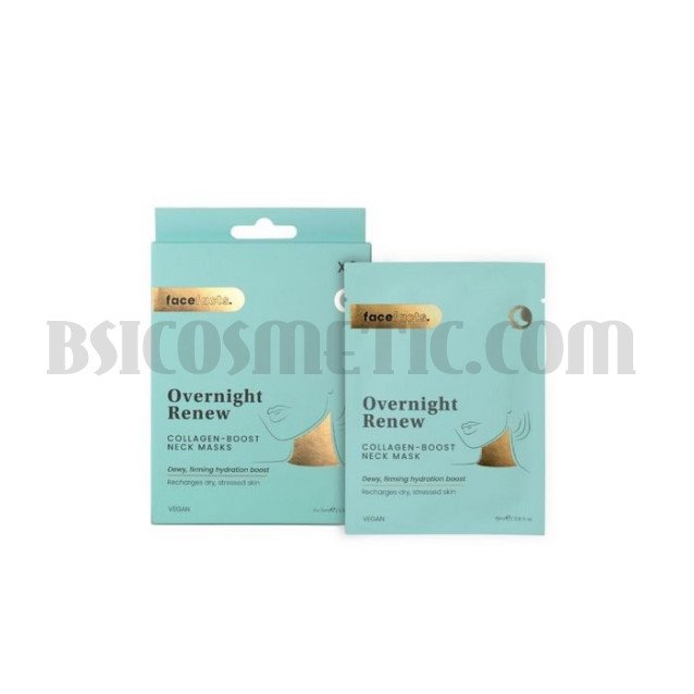 Facefacts Overnight Renew Колагенова маска за шия