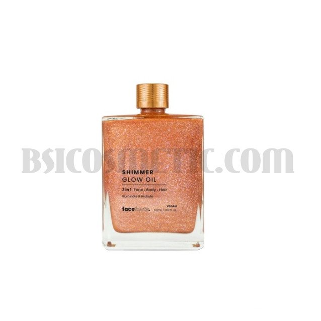 Facefacts Shimmer Glow Олио за лице, тяло и коса 50мл
