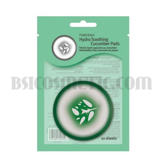 Purederm Успокояващи тампони за лице с краставица