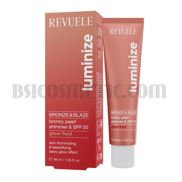 Revuele LUMINIZE Bronze&Blaze Glow Флуид с блясък SPF 20