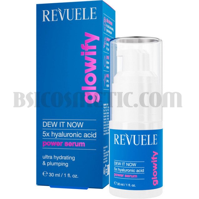 Revuele GLOWIFY Dew It Now Серум за лице с хиалуронова киселина