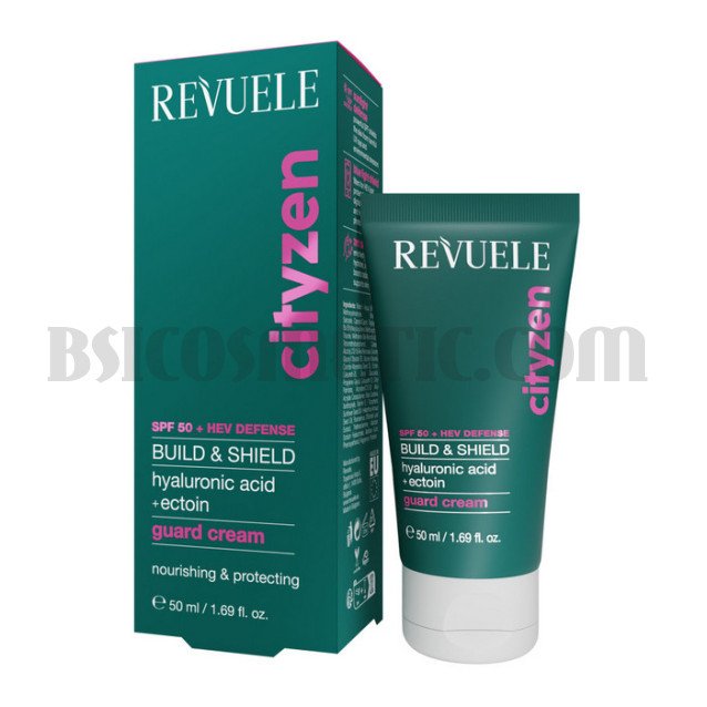 Revuele CITYZEN Build&Shield Крем за защита с хиалуронова киселина и ектоин