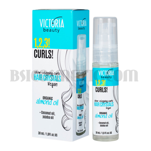 Victoria Beauty  1,2,3! CURLS! Кристали за копринени къдрици