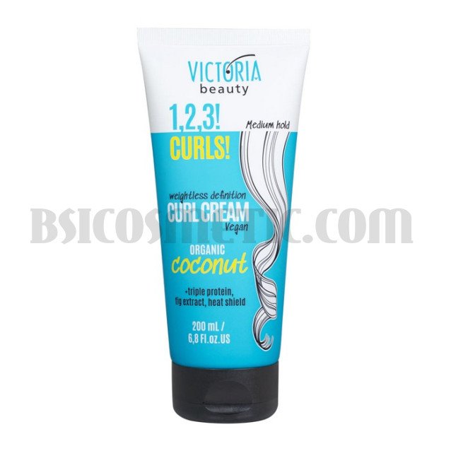 Victoria Beauty  1,2,3! CURLS! Крем за оформяне на къдрици