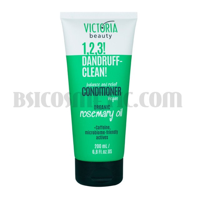 Victoria Beauty  1,2,3! DANDRUFF-CLEAN! Успокояващ балсам за скалп с кофеин