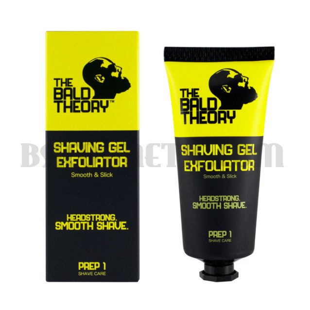 The Bald Theory Ексфолиращ гел за бръснене на скалп