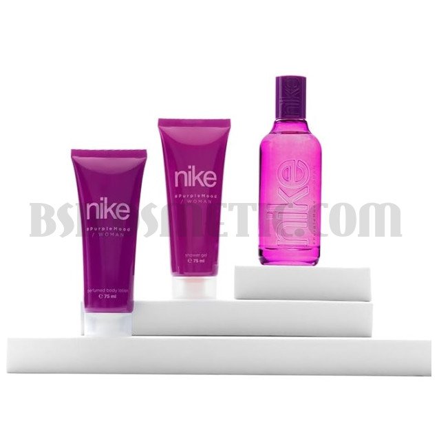 Nike Purple Mood Комплект за жени Nike Purple Mood Комплект за жени